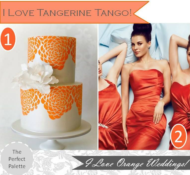 {Pantone's Color of the Year} Tangerine Tango! The Perfect Palette